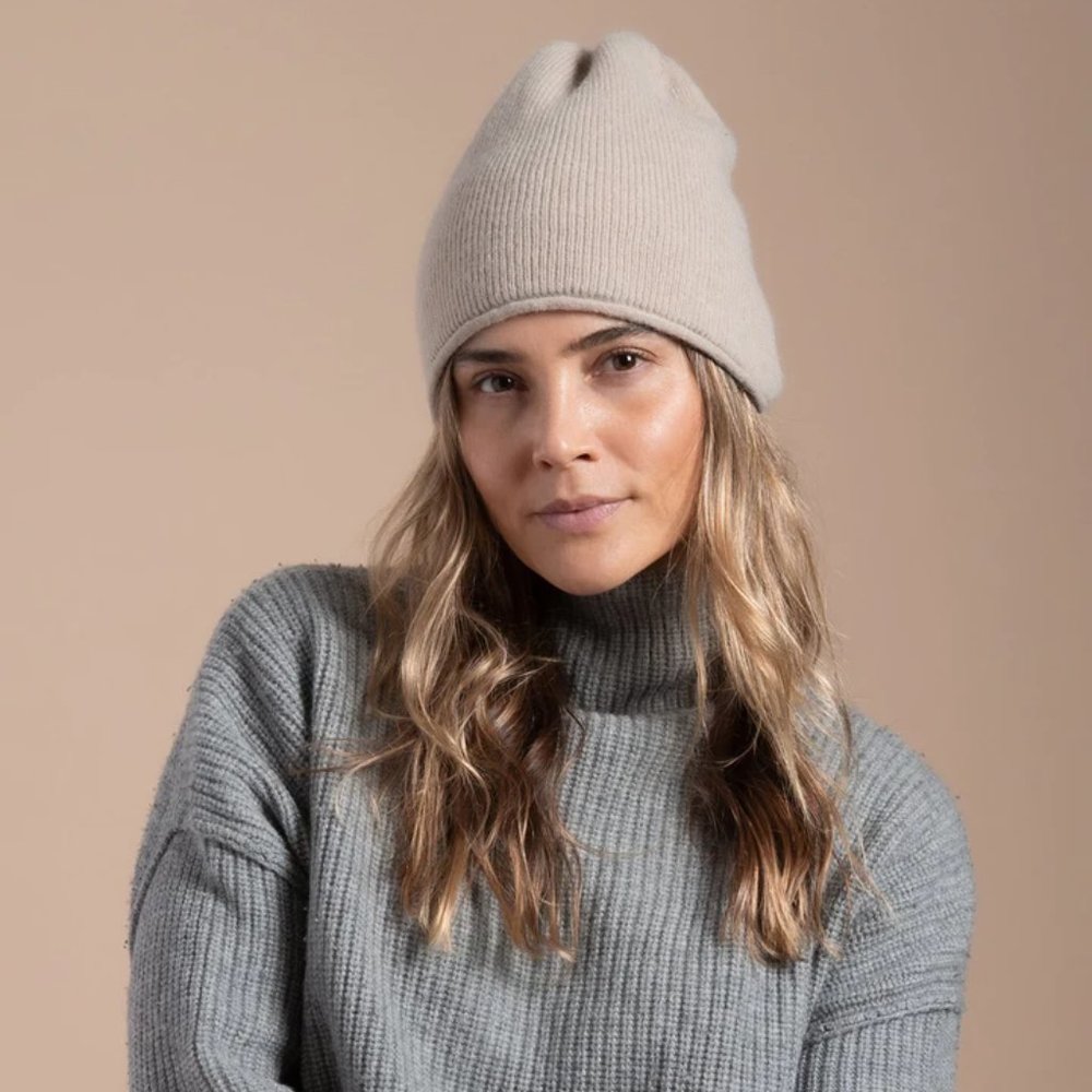 HAT ATTACK Cabin Hat Beige One Size